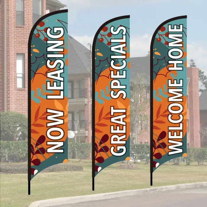 Wave Flag Kits - Fall Motif