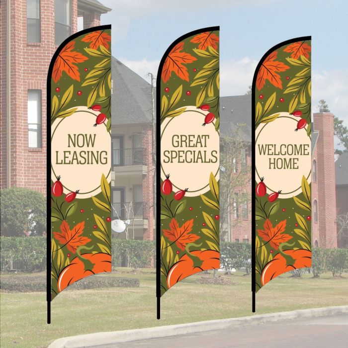 Wave Flags Kits - Season's Harvest