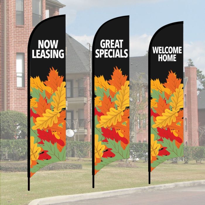 Wave Flag Kits - Bold Fall