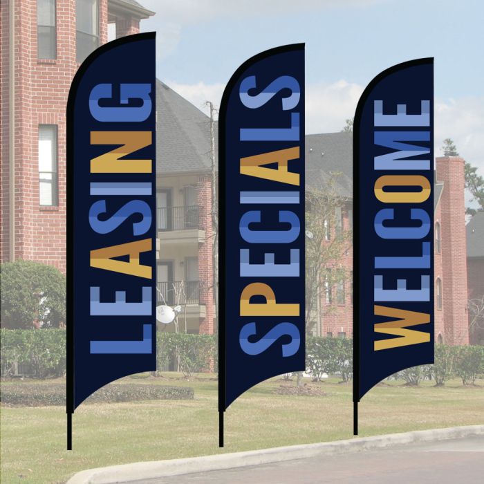 Wave Flag Kits - Modern Message