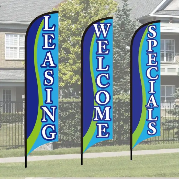 Wave Flag Kits - Ocean Wave