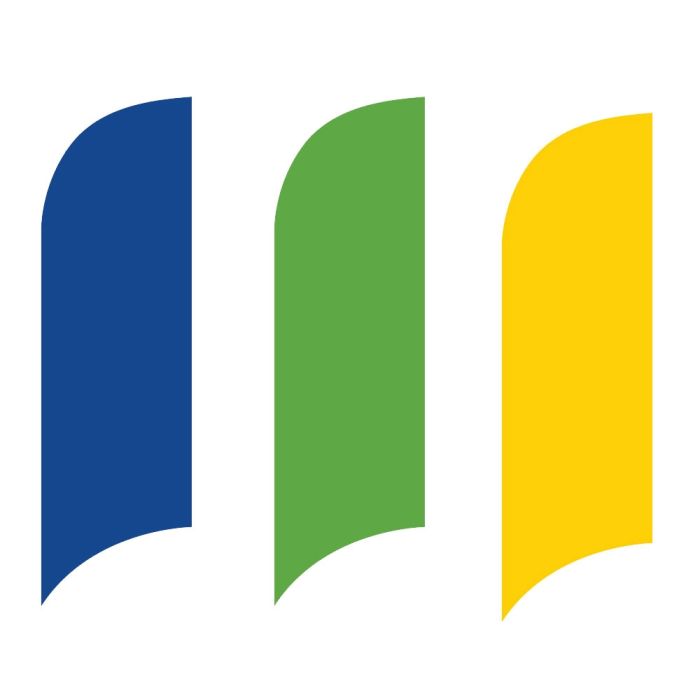 Mini Wave Flags - Solid Colors