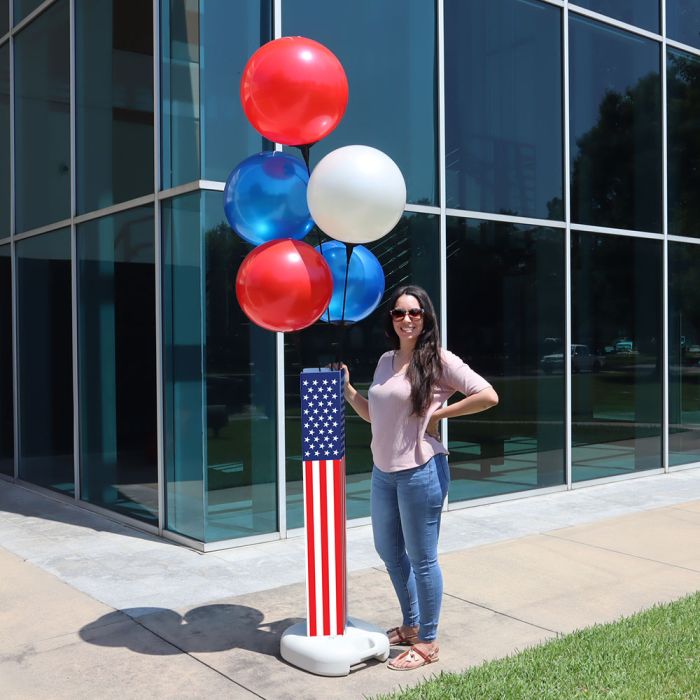 American Flag design on all 4 panels