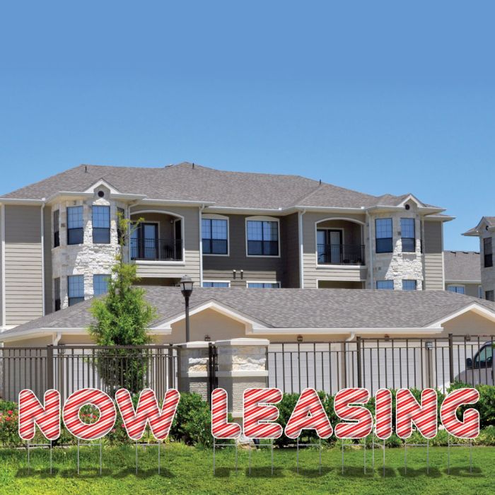 Lawn Letters - Candy Cane