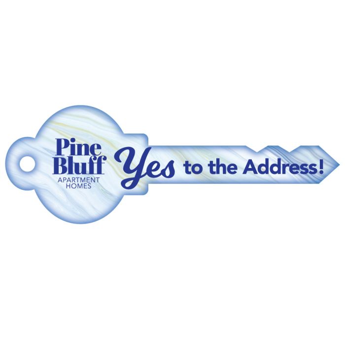 Design a key with your own personal message! 