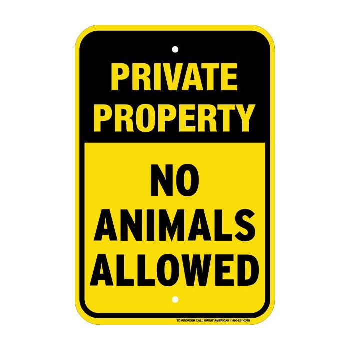 Good signage helps reduce liability.