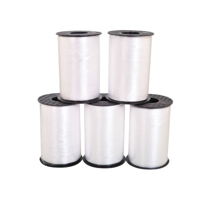 White Curling Ribbon for Balloons