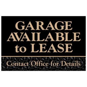 Garage Door Magnet - Garage Available