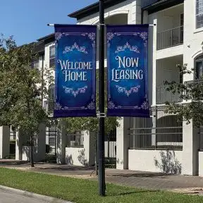 Pole Banners - Vintage Holiday