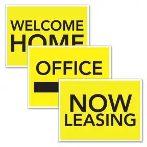 Bandit Signs - Neon Yellow