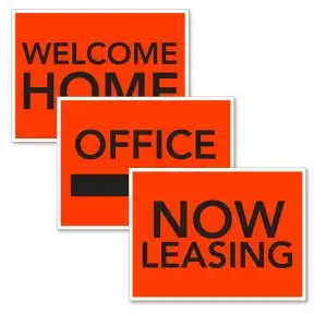 Bandit Signs - Neon Red Orange