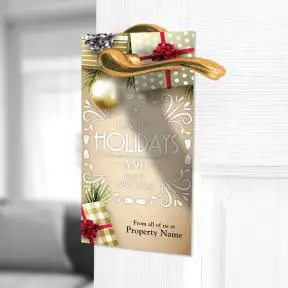 Holiday Door Hanger - Holiday Gifts 