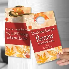 Renewal Door Hangers - Autumn Elements 