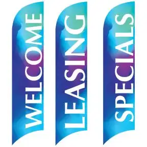 Wave Flags - Watercolor