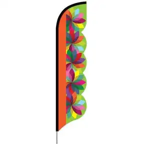 3D Wave Flag Kits - Pinwheel