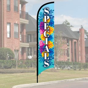 Wave Flag Kits - Spring Floral