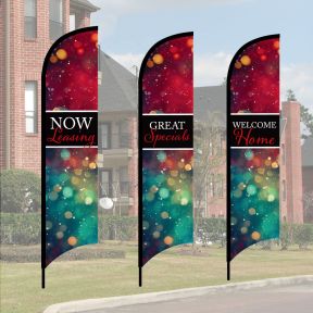 Wave Flag Kits - Colorful Lights