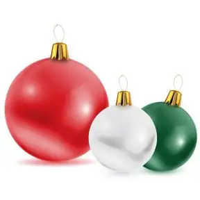 Holiday Ornament Bundle - 3 Ornament Set