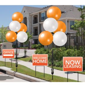 Deluxe Balloon and Bandit Curb Appeal
