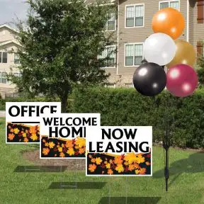 Fall Starter Budget Reusable Balloon Curb Appeal