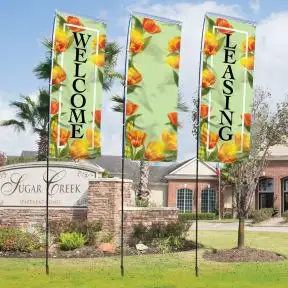 Windless Flag Kits - Blooming Tulips