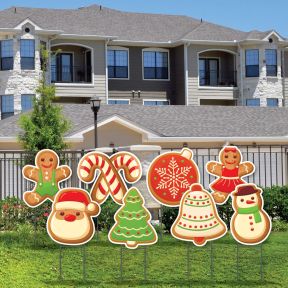 Lawn Letters - Gingerbread Icons