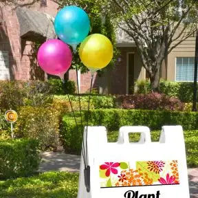 Mini Balloon Bracket Kit - 3 Vinyl Balloons