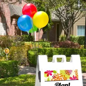 Mini Balloon Bracket Kit - 4 Vinyl Balloons 