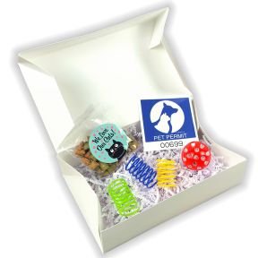 Cat Pet Permit Gift Box