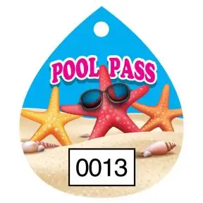 Pool Pass - Seashore - Water Drop