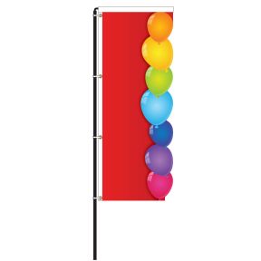 Windless 3D Flag Kits - Bright Balloons