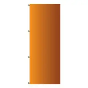Vertical Flags - Burnt Orange Gradient