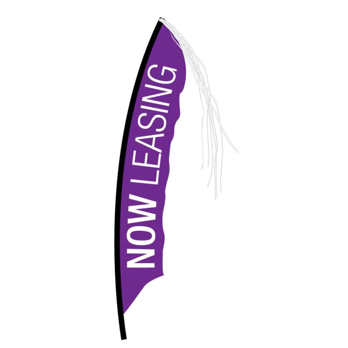 Ice Cream Flag, 11FT Windless Feather Flag QSUM With Aluminum Alloy Flagpole Stainless Steel Ground Stake Portable Bag Ice Cream Signs For Business Advertising