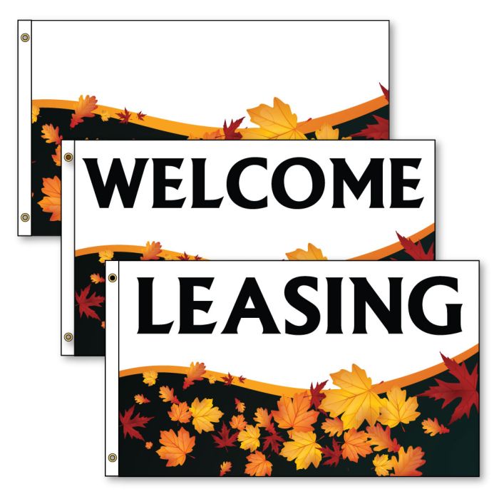 Horizontal Flags - Autumn Magic Horizontal Flags - Autumn Magic