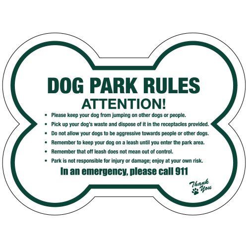 12 x 18 PetKa Signs and Graphics PKRP-0020-RA_Reserved Parking for Dogs Silhouette Dog G/W Aluminum Sign 