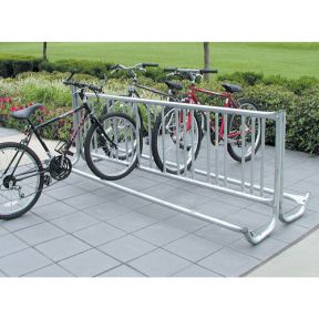 Bike Rack - 8' Double Side J Frame - Vertical