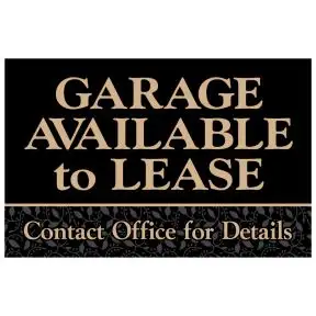 Garage Door Magnet - Garage Available
