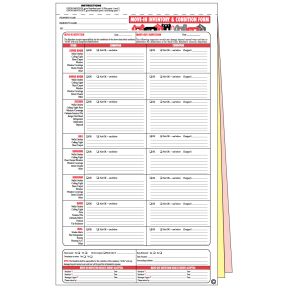 Move in - Move out Condition Form