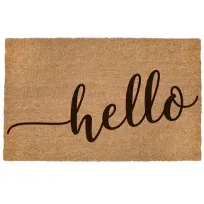 Coco Door Mat - Hello