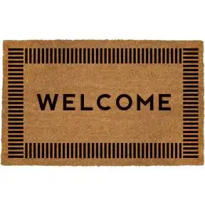 Coco Door Mat - Modern Welcome Border