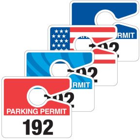 Medium Parking Hang Tag