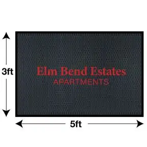Custom Rubber Floor Mats - Medium - 3' x 5'