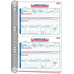 Service Request Book