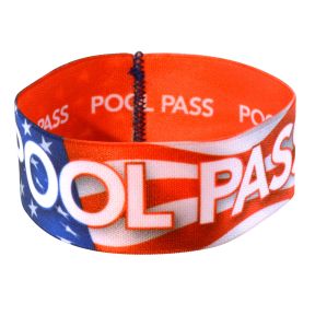 Youth Stretch Wristband Pool Passes
