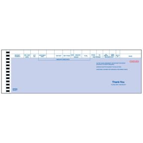 Rent Receipts for Pegboard Systems