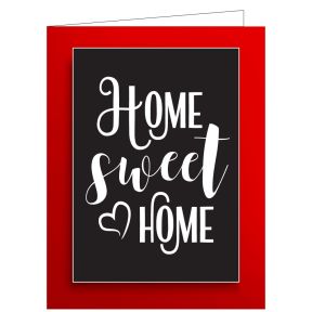 Welcome Card - Home Sweet Home