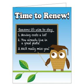 Time to Renew Card - Wise to Renew