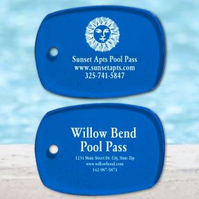 Custom Pool Pass - Rectangle
