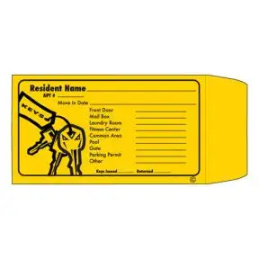 Key Envelopes for Resident Keys