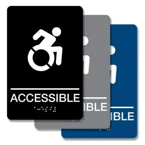 ADA Braille Sign - ADA Mobile Accessible